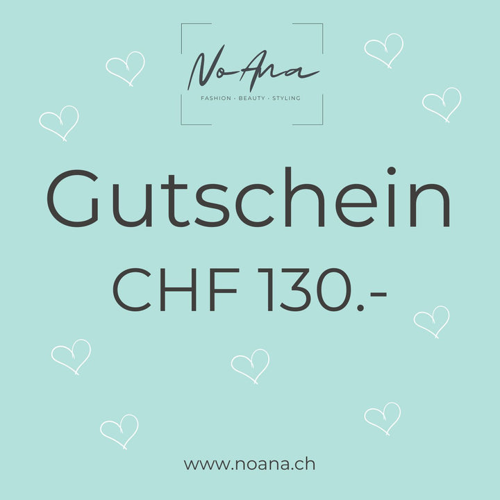 NoAna Geschenkgutschein CHF 130