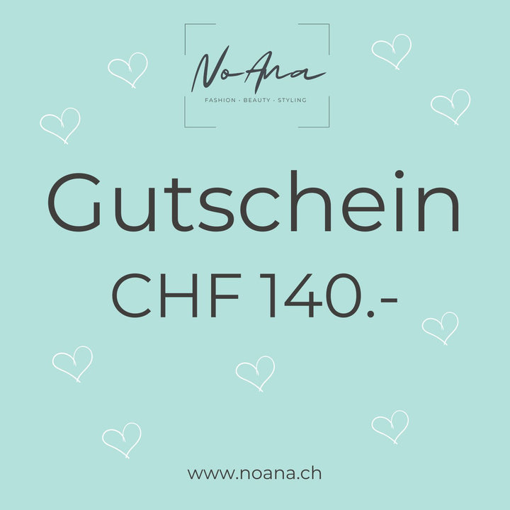 NoAna Geschenkgutschein CHF 140