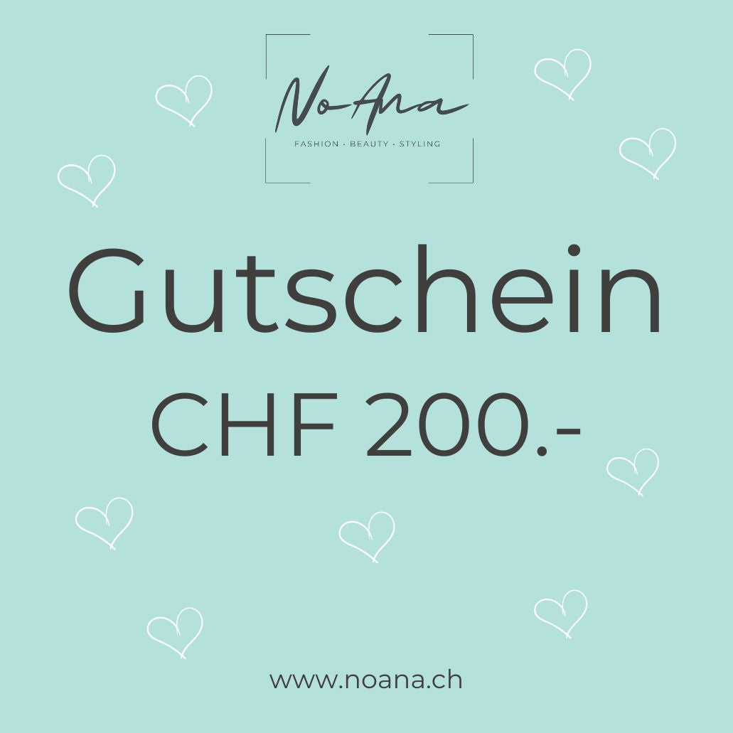 NoAna Geschenkgutschein CHF 200