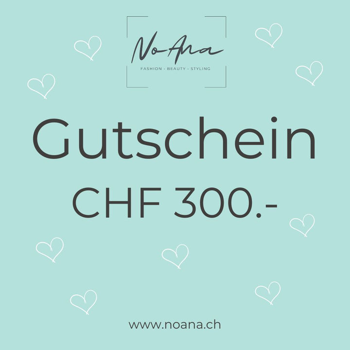 NoAna Geschenkgutschein CHF 300