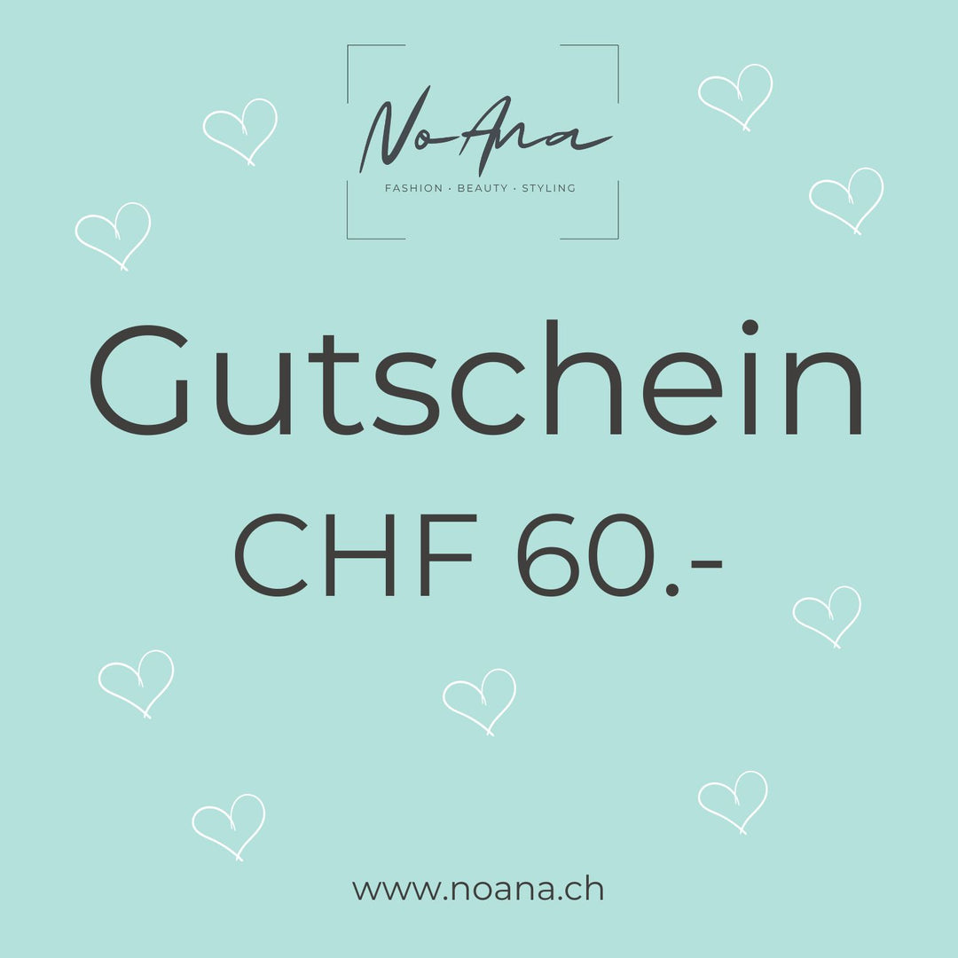 NoAna Geschenkgutschein CHF 60