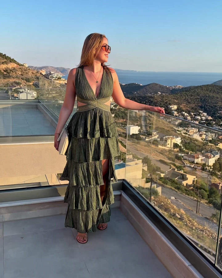 D'ARTEMIDE Muse Dress - khaki