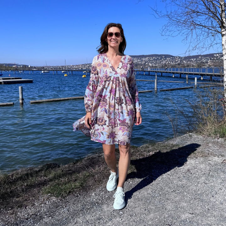 SALTY SKIN TUNIKA lila/multi